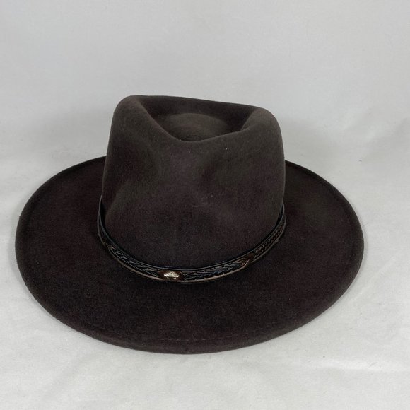 Dorfman Pacific Co. (DPC) Other - Dorfman Pacific Pinch Front Diamond Crown Fedora Hat